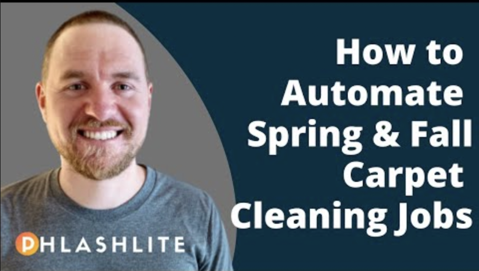 Automate Spring And Fall Carpet Cleaning Reminders