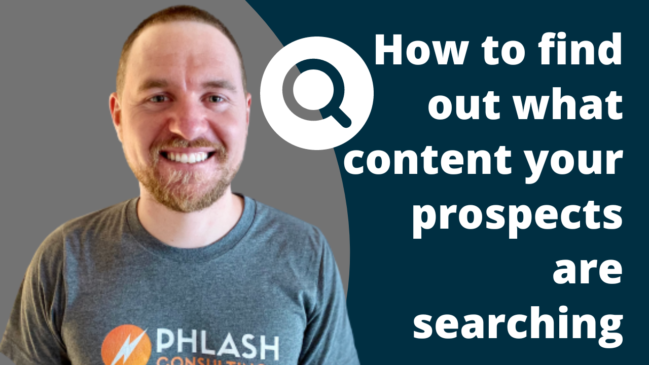 How to find local content prospects are searching for?