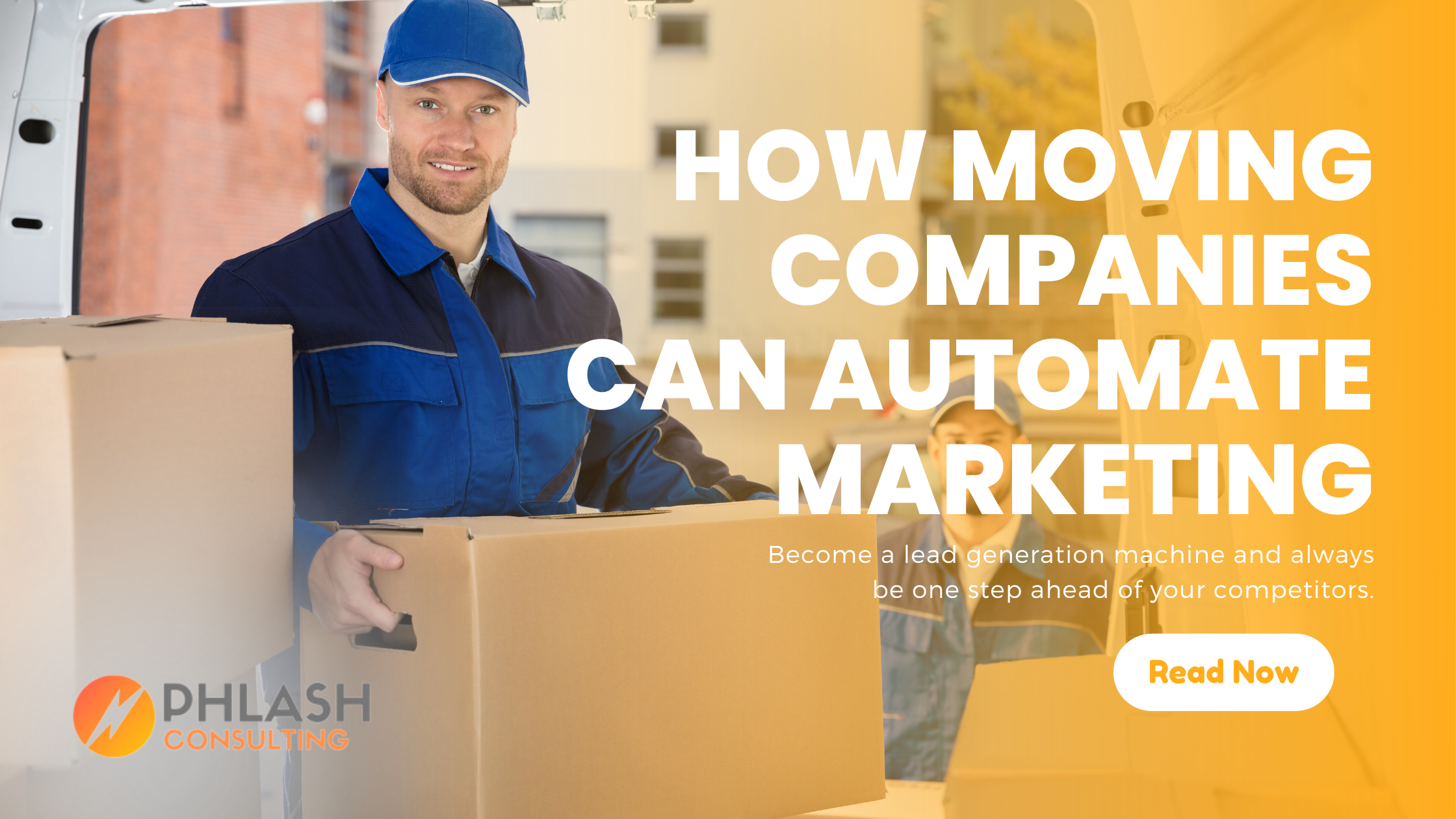 a mover for a moving company that does marketing automation