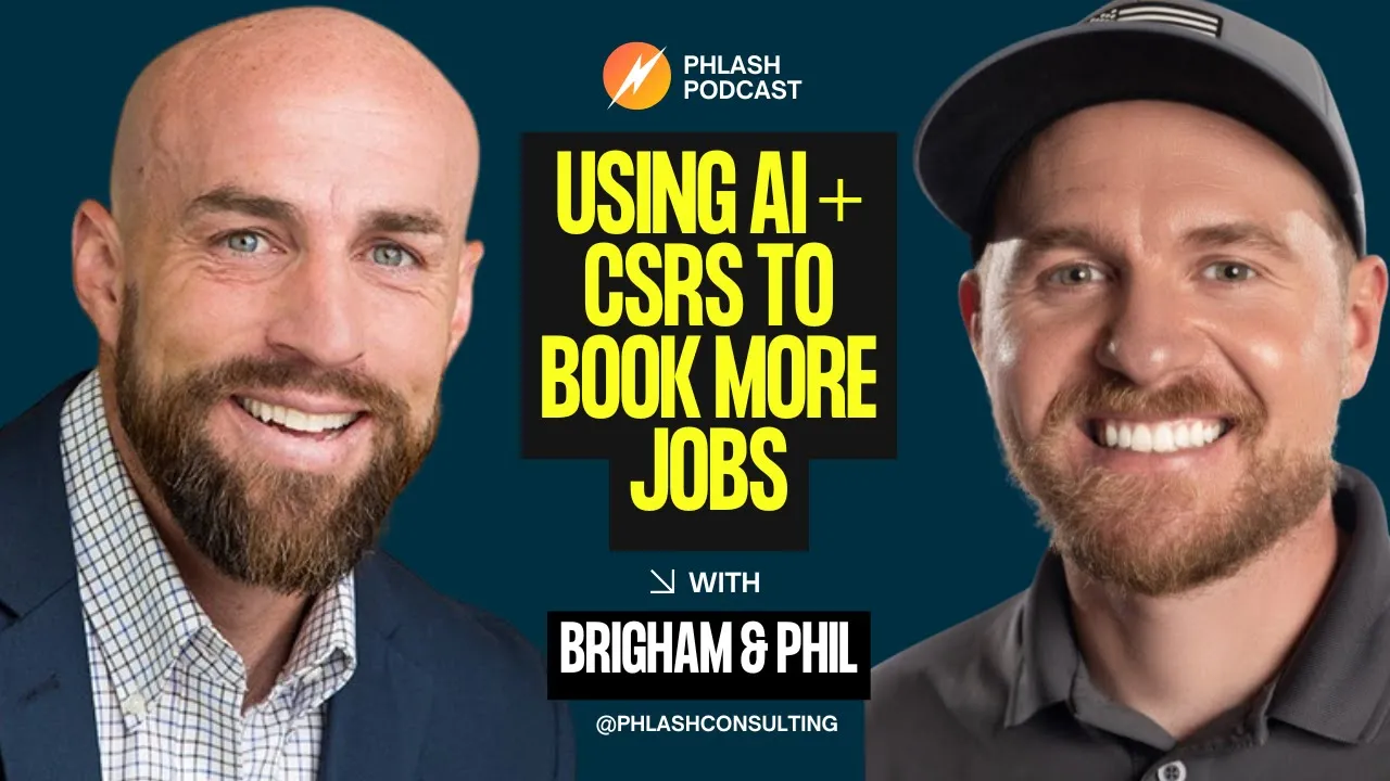 Using AI + CSRs to Book More Jobs