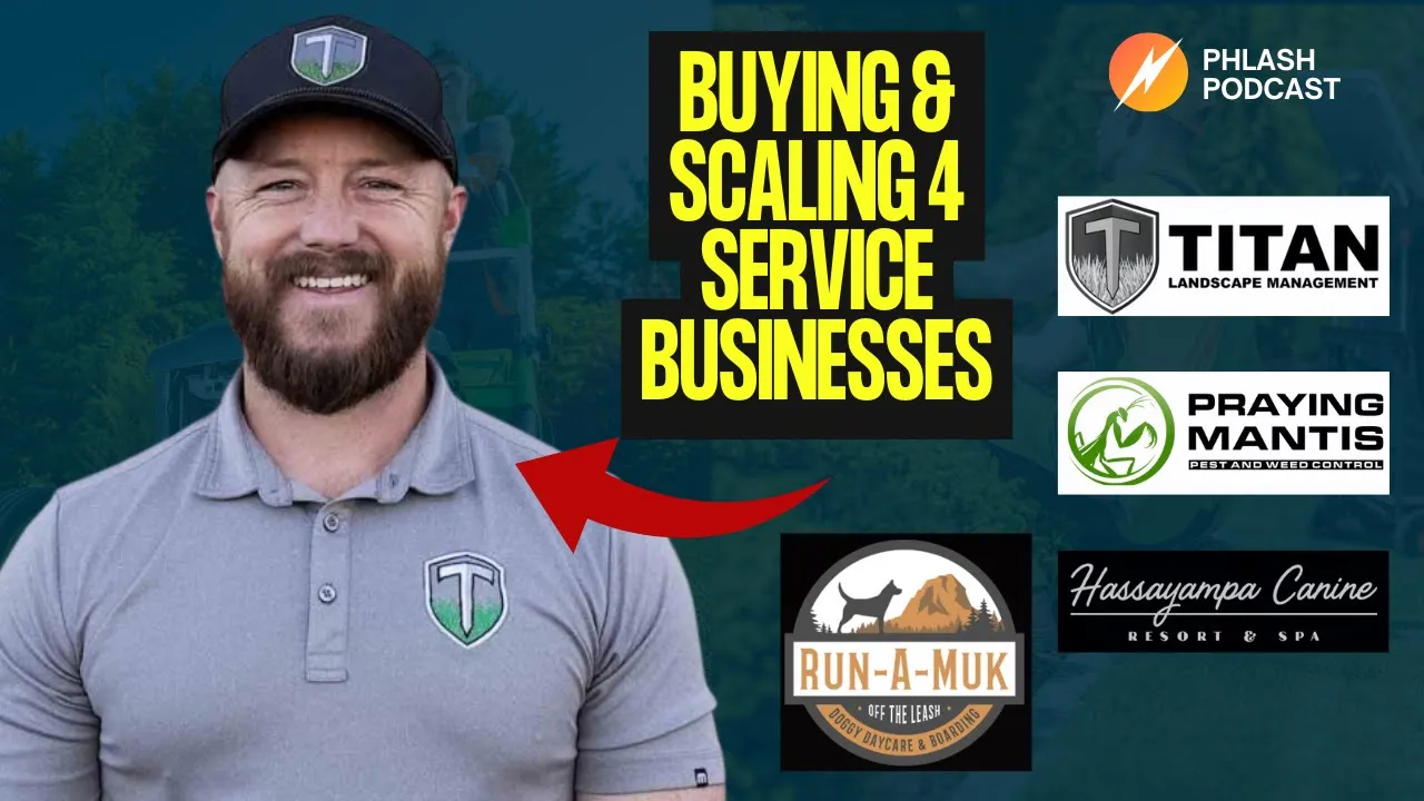 Buying & Scaling 4 Service Businesses with Keith Sklarsky