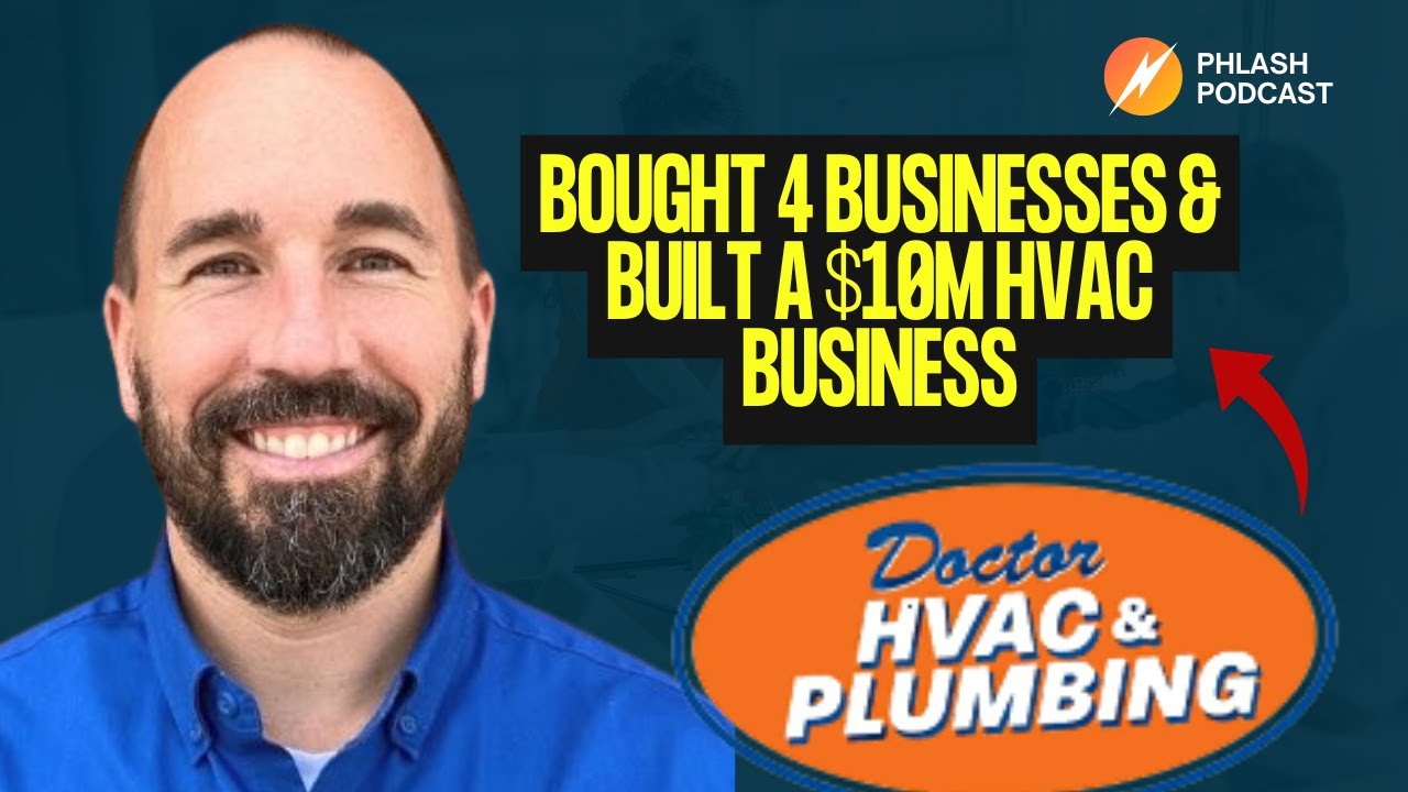 Bought 4 Businesses & Built a $10M HVAC Business With Brendon Aldridge