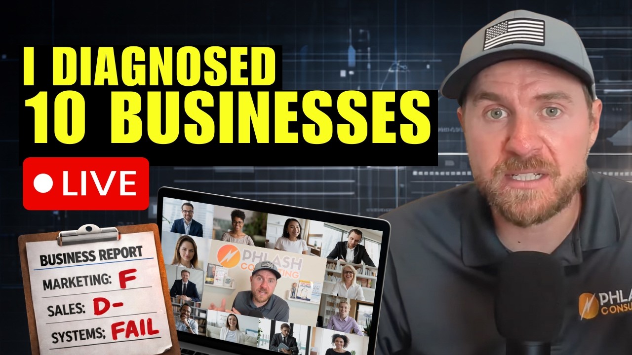 I Diagnosed 10 Businesses Live….Here’s What’s Actually Holding Them Back