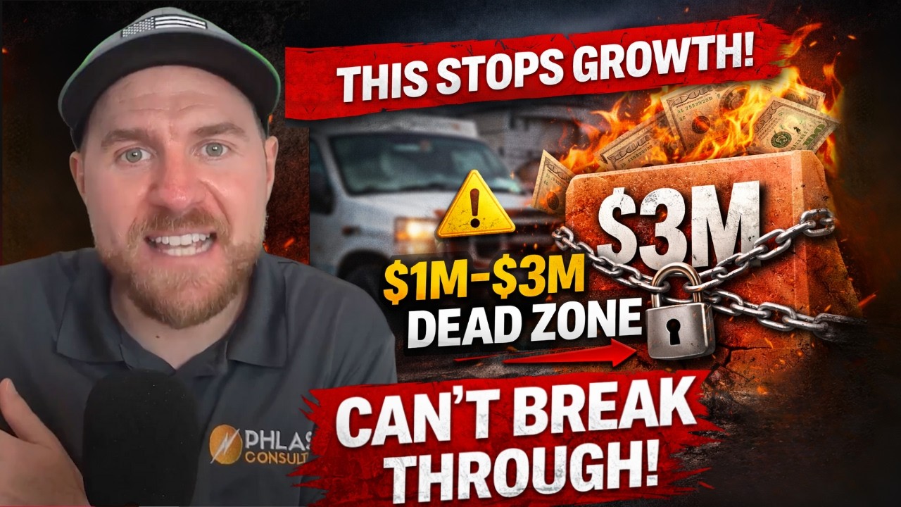 The $1M–$3M Sales Trap Every Home Service Owner Hits (And How to Escape It)