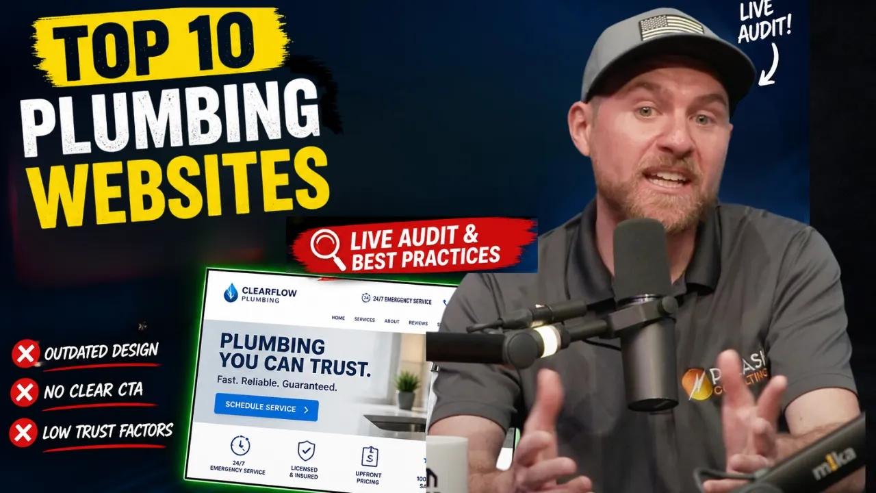Top 10 Plumbing Websites – Live Audit & Best Practices